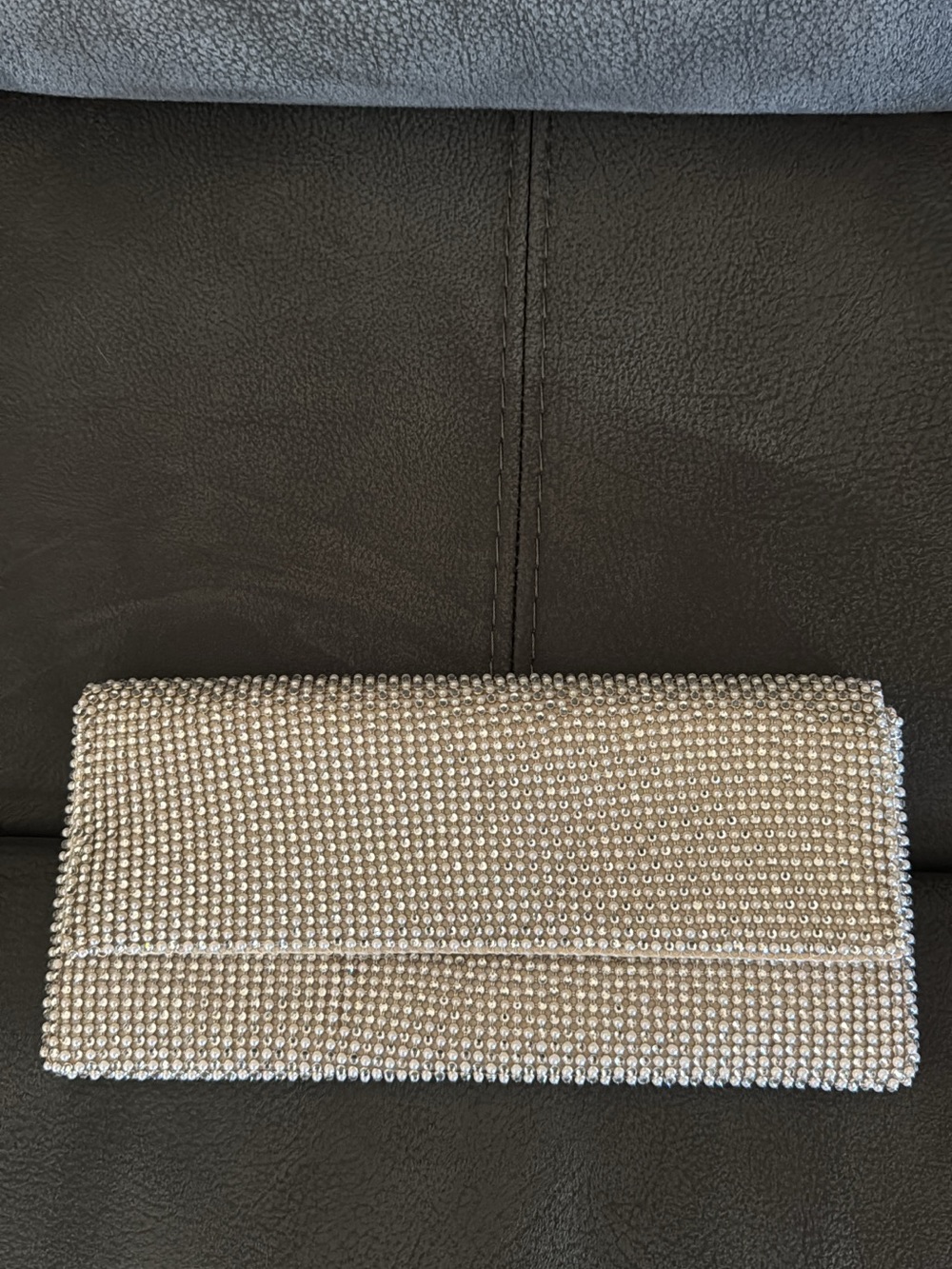 Jessica Mcclintock Crystal clutch